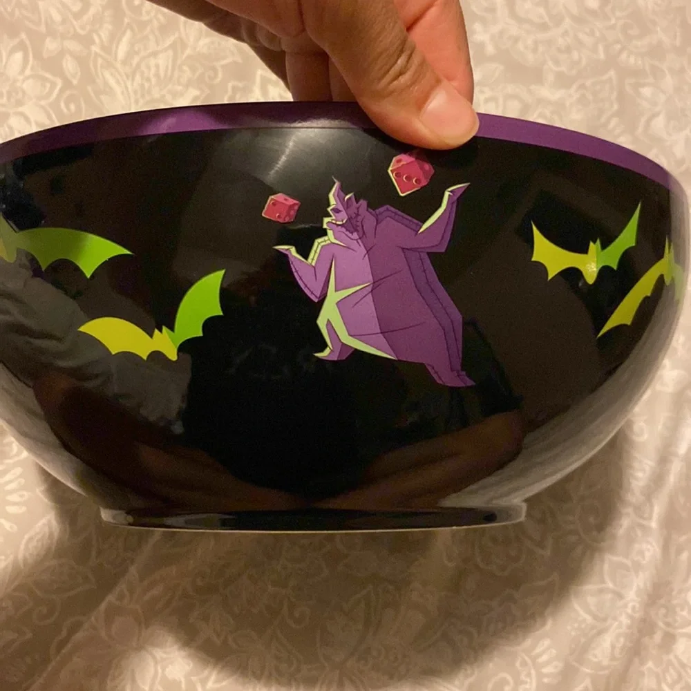 NWT DISNEY THE NIGHTMARE BEFORE CHRISTMAS OOGIE BOOGIE HALLOWEEN CANDY BOWL